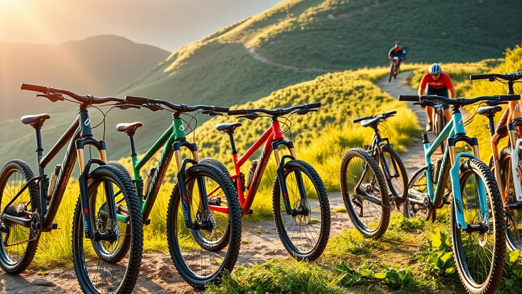 choosing trail mountain bikes