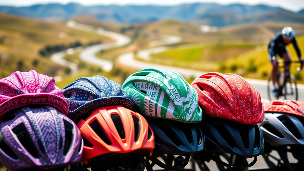 comfortable and stylish cycling hats