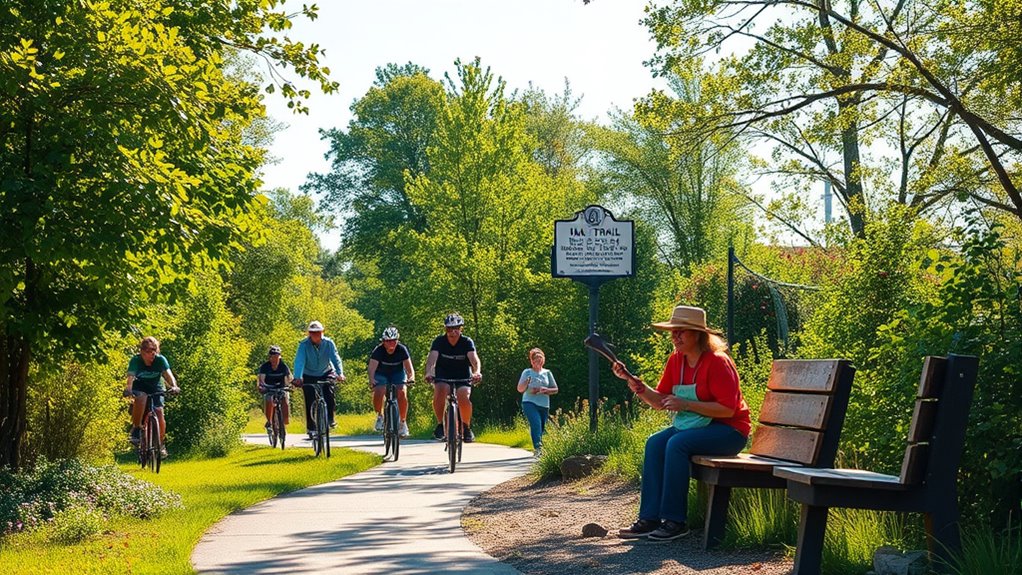 community engagement for trail maintenance