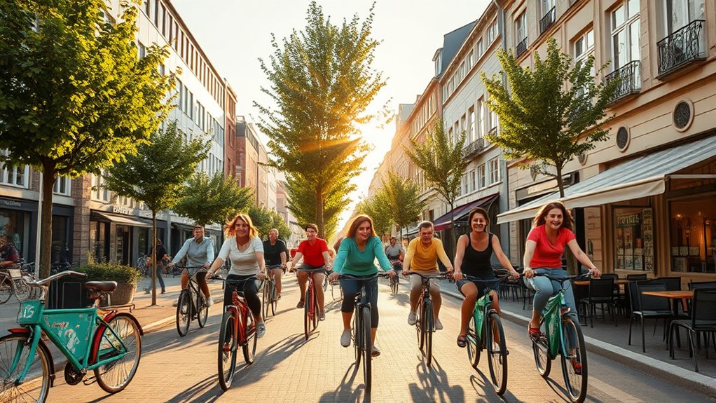 copenhagen s thriving cycling community