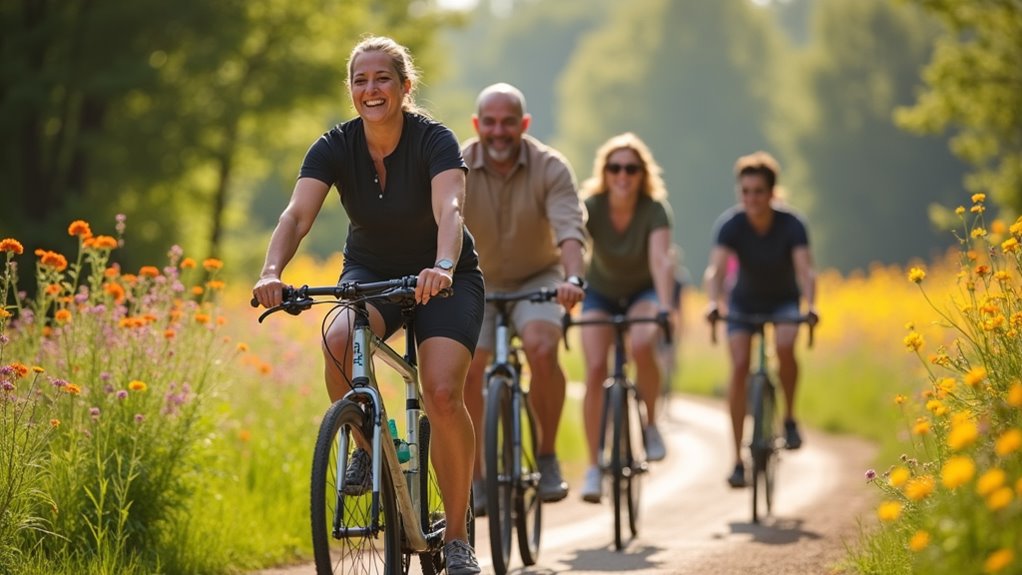 cycling enhances mental well being