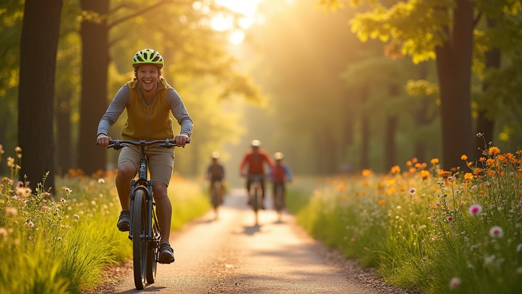 cycling enhances mental well being