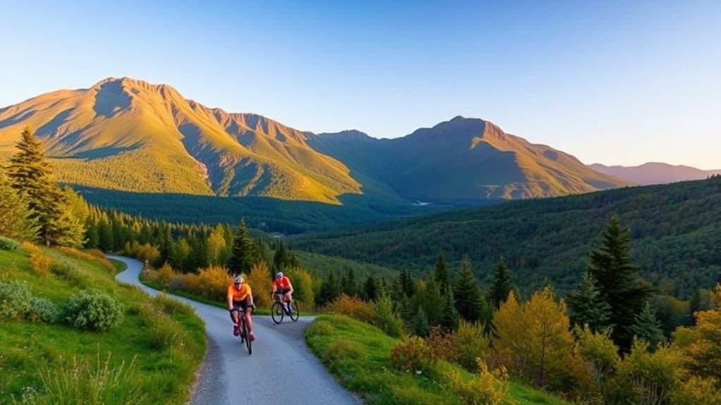 cycling excursions and activities