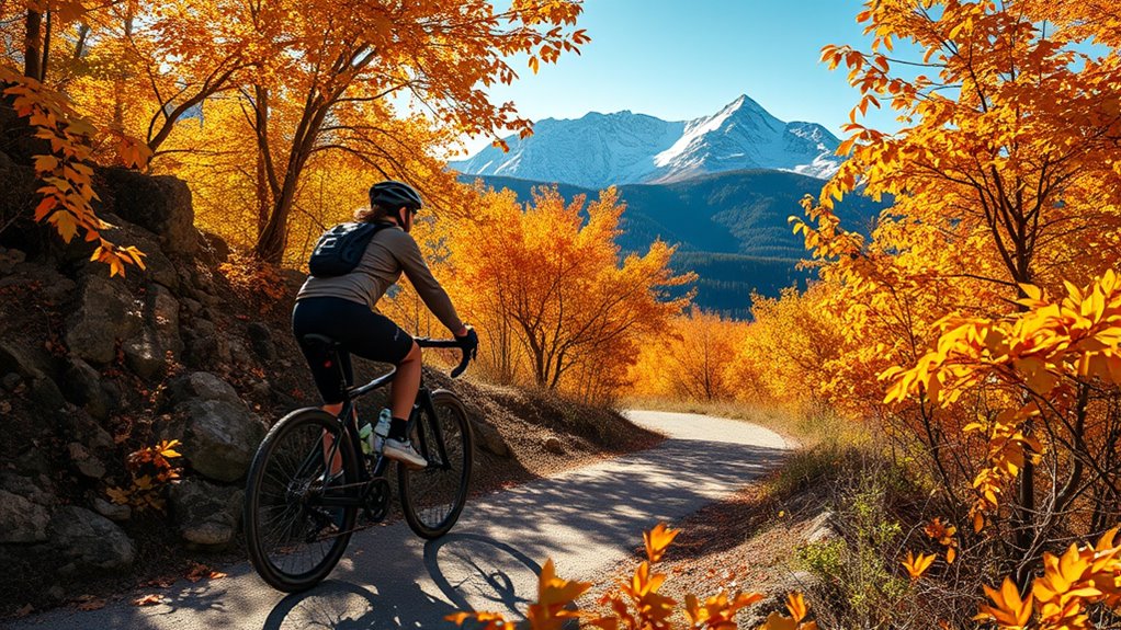 cycling throughout the seasons