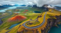 epic cycling in iceland