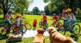 family friendly cycling adventure