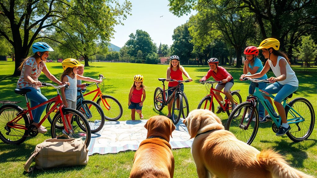 family friendly cycling adventure