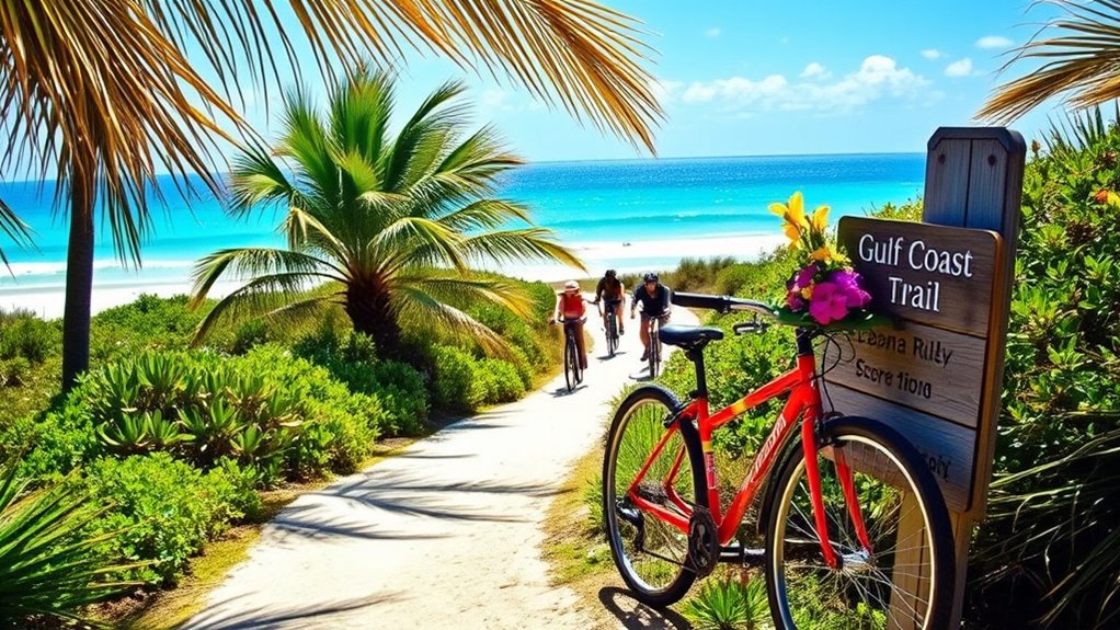 gulf coast biking adventure