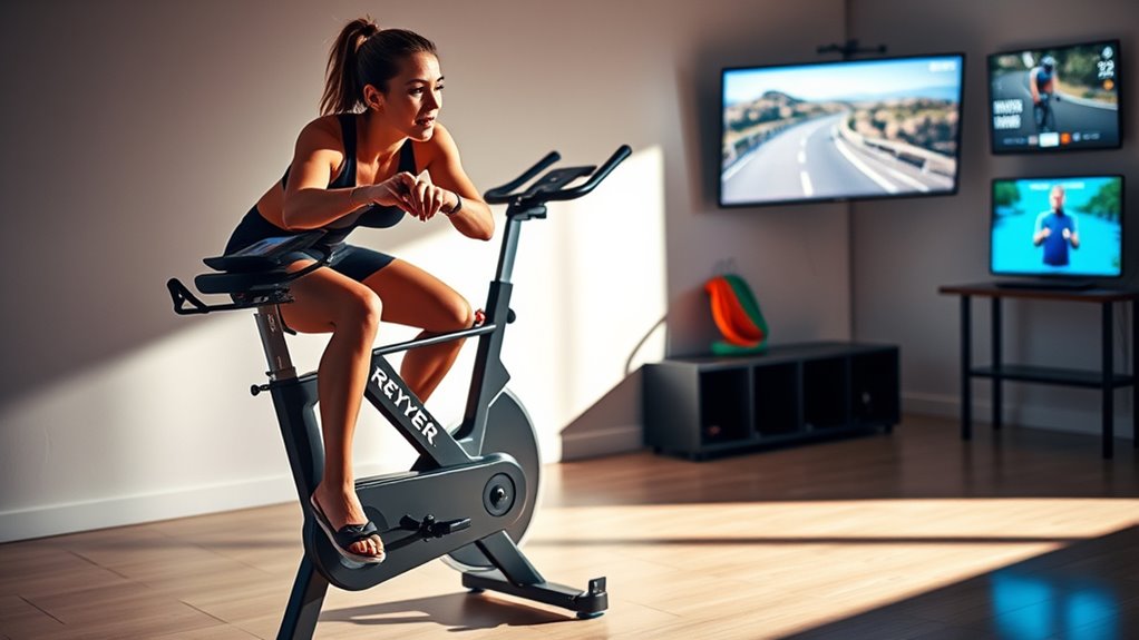 home cycling speed training