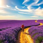 lavender fields cycling adventure