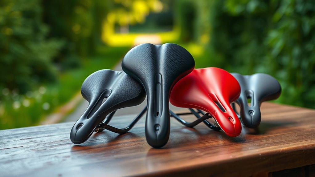 lightweight bike saddles comfort