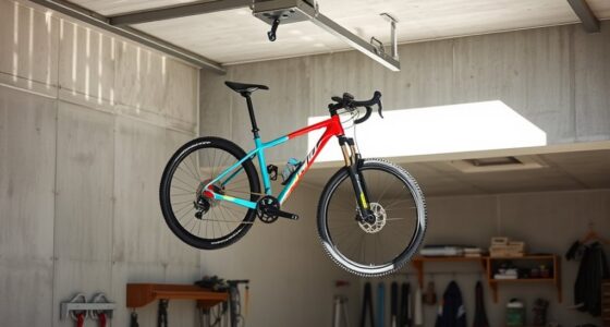 maximize space secure bikes