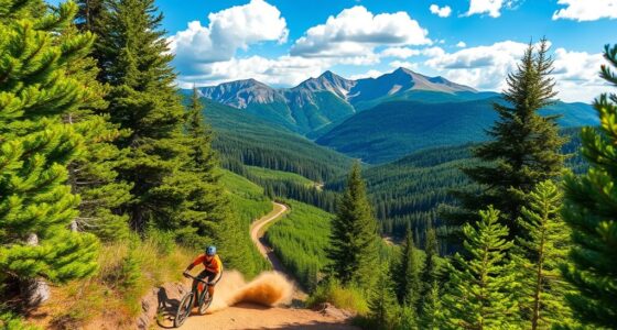 mountain biking adventure trails