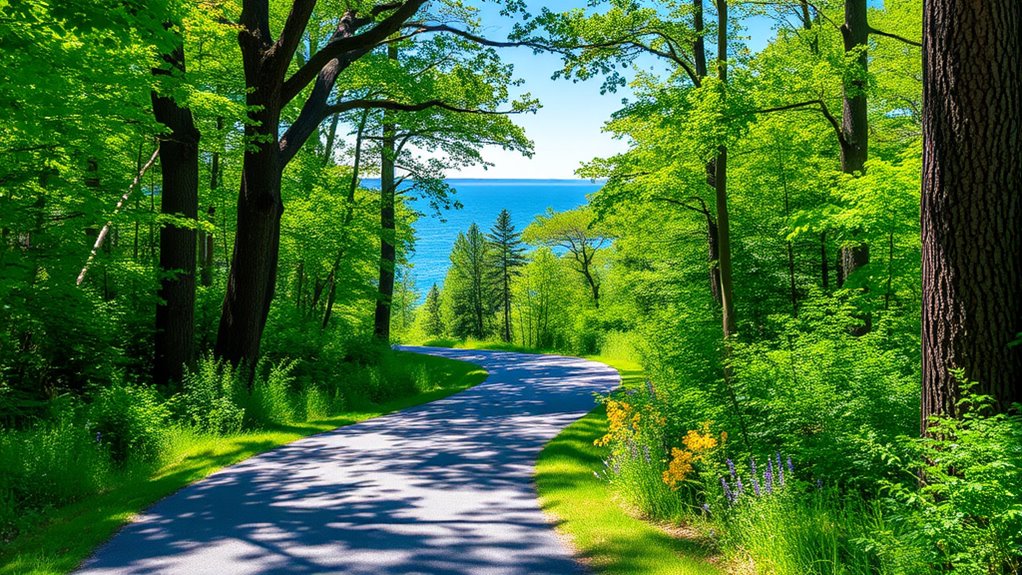 nature s beauty along path
