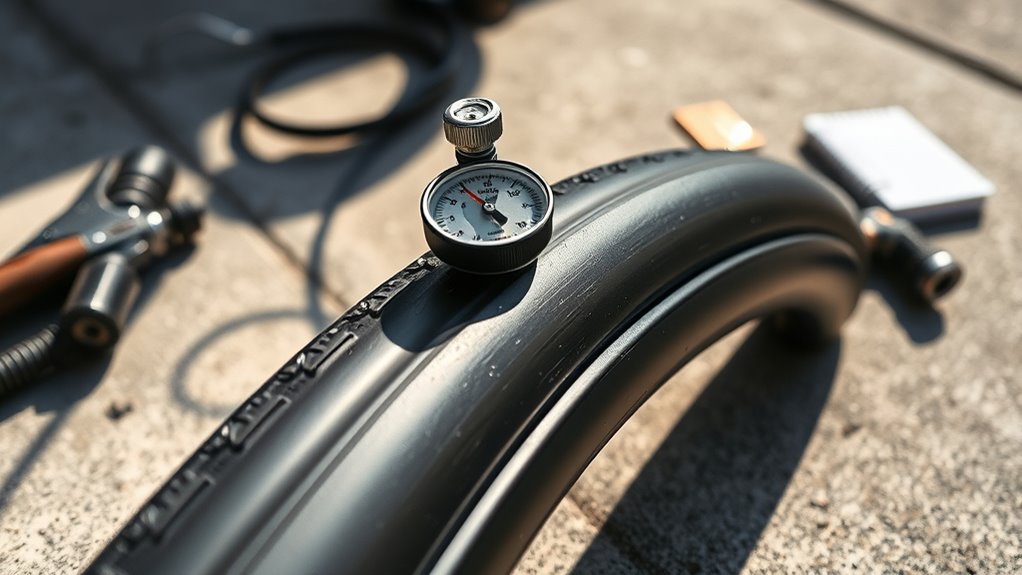 optimal bike tire pressure