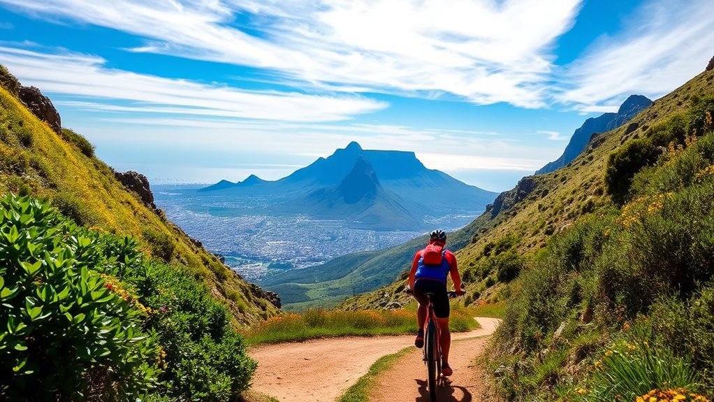 pedal scenic table mountain