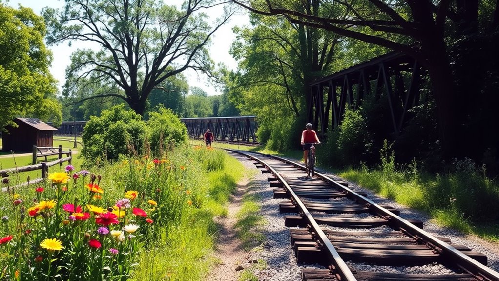 railroad transformation into trail