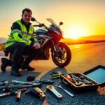 roadside emergency motorcycle tips