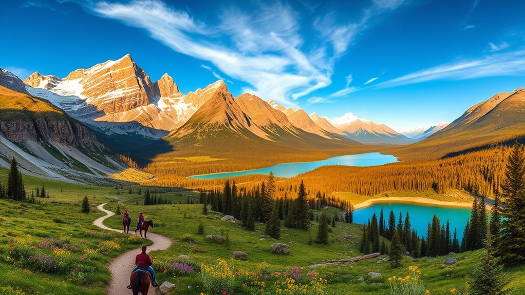 scenic cycling trails banff