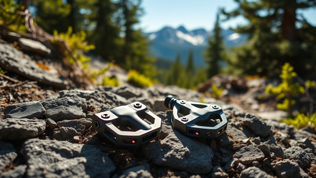 selecting mountain bike pedals