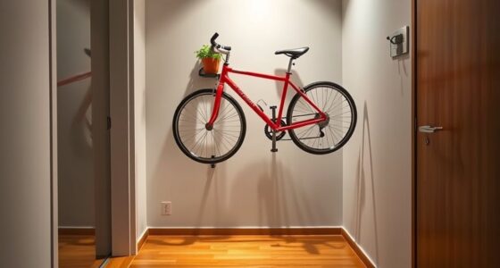 space saving bike racks