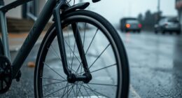 stay dry while biking