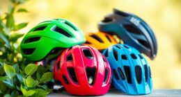 stylish and safe bike helmets