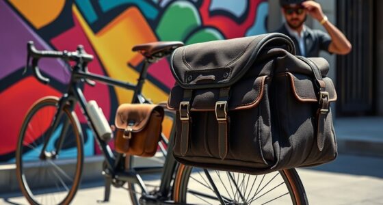 stylish commuter bike bags