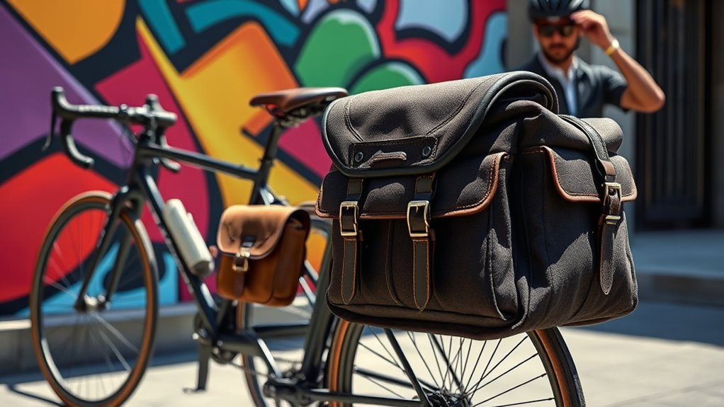 stylish commuter bike bags