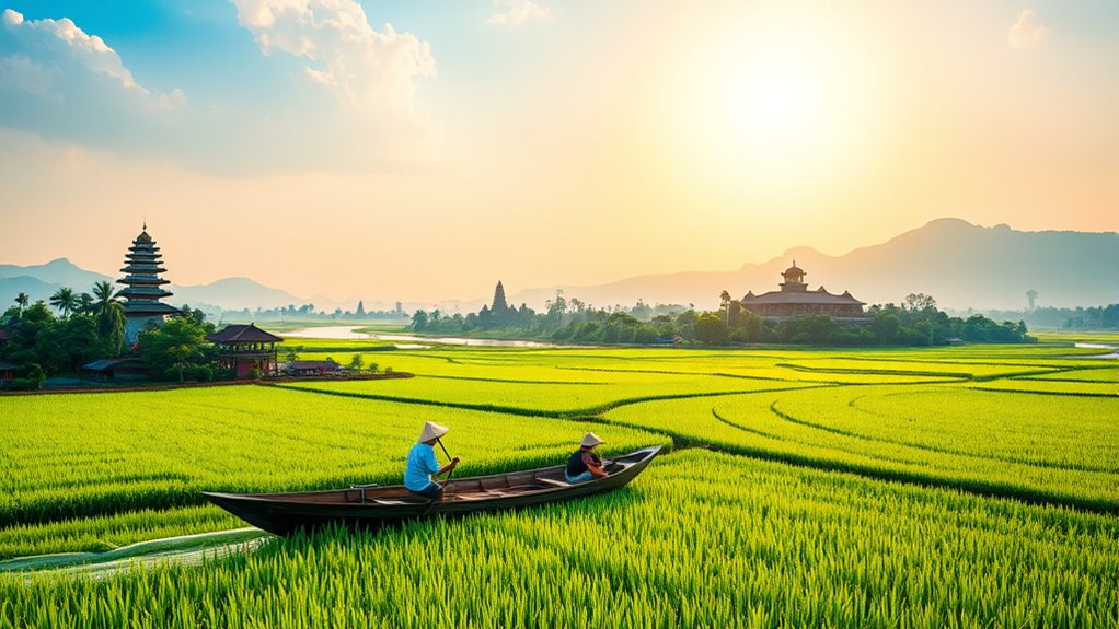 temples and historical landmarks