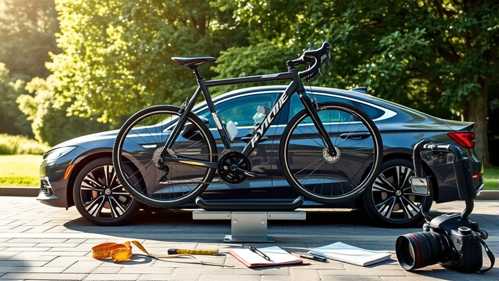 testing bike rack performance