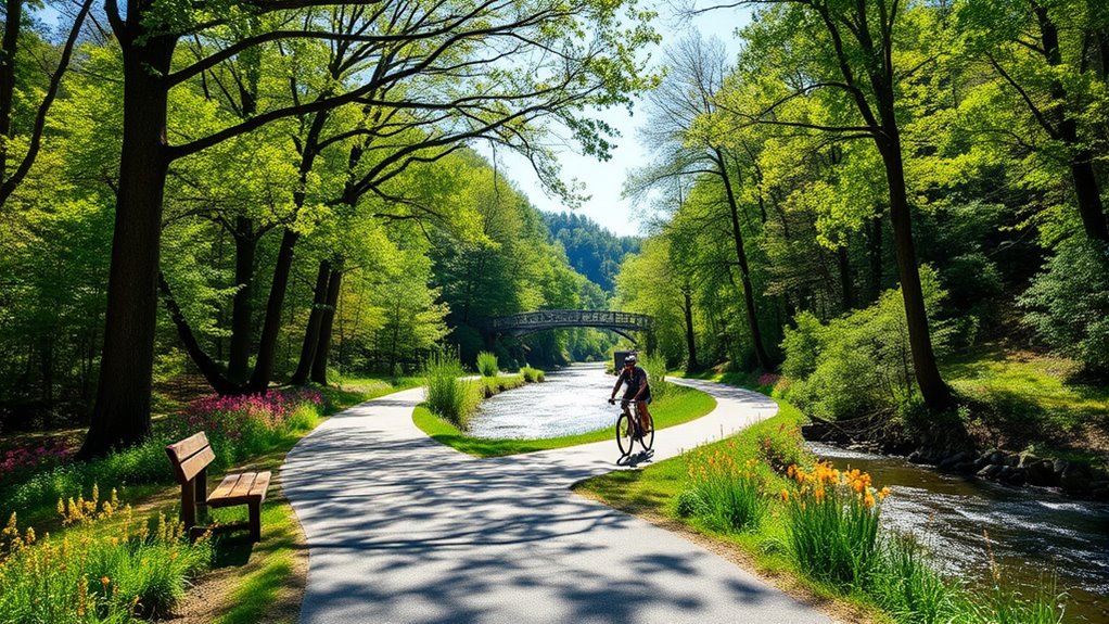 trail amenities and features
