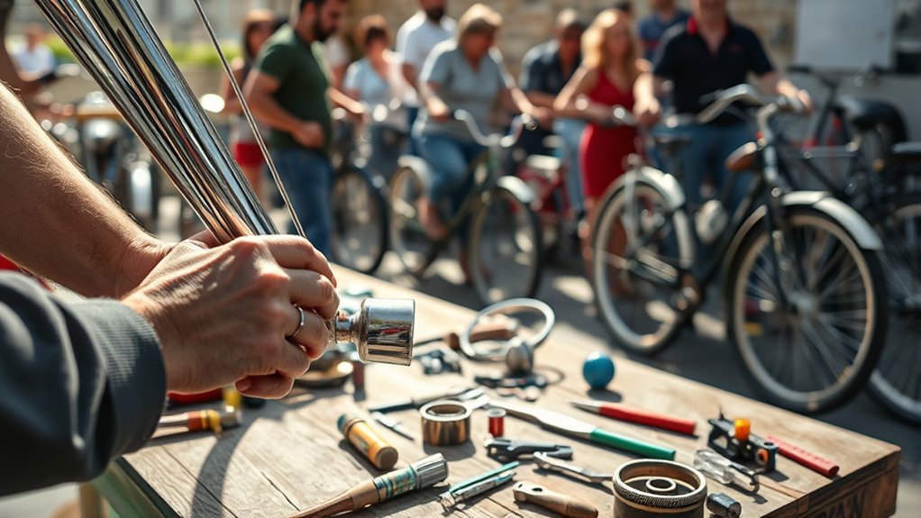 vintage bicycle enthusiasts unite