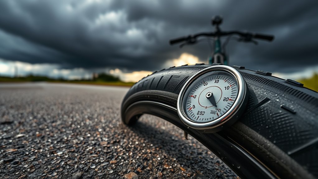 weather impacts bike tire pressure