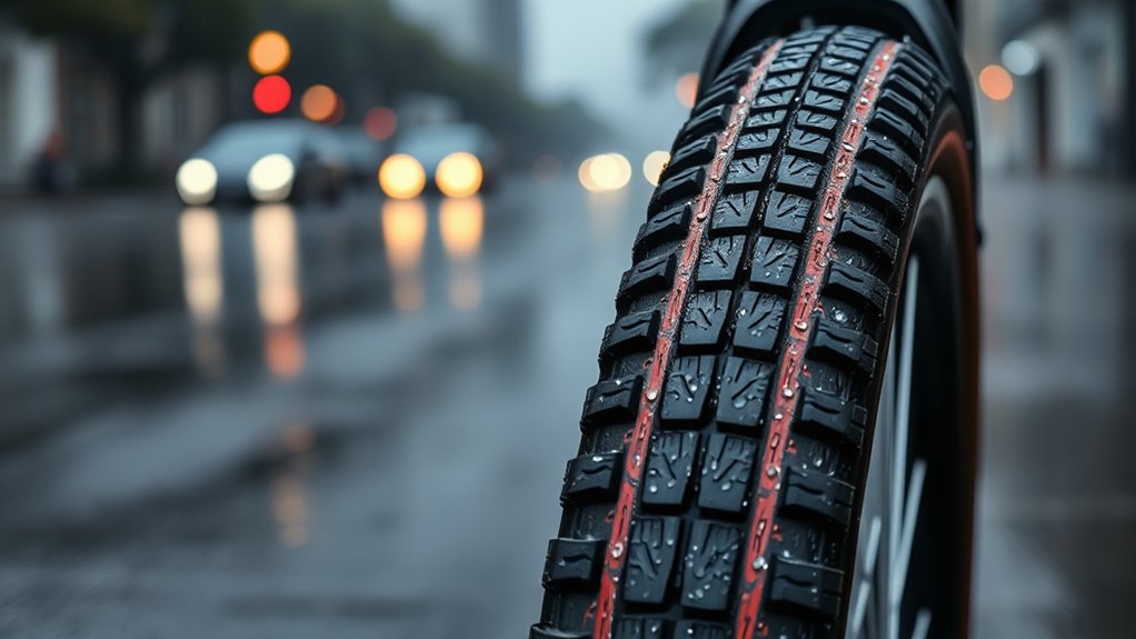 wet weather bike tire considerations