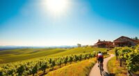 wine country cycling adventure