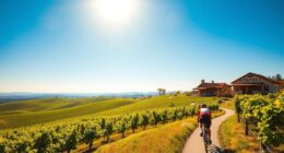 wine country cycling adventure