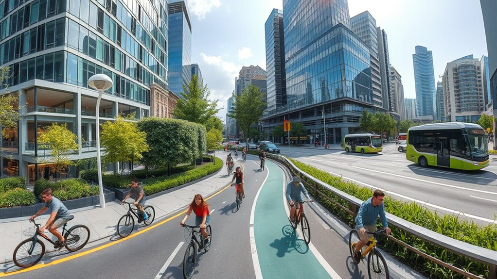 active cycling infrastructure development