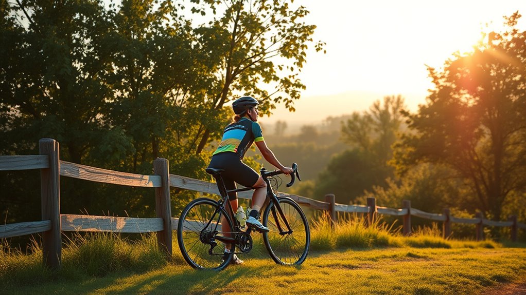 active cycling promotes restful sleep