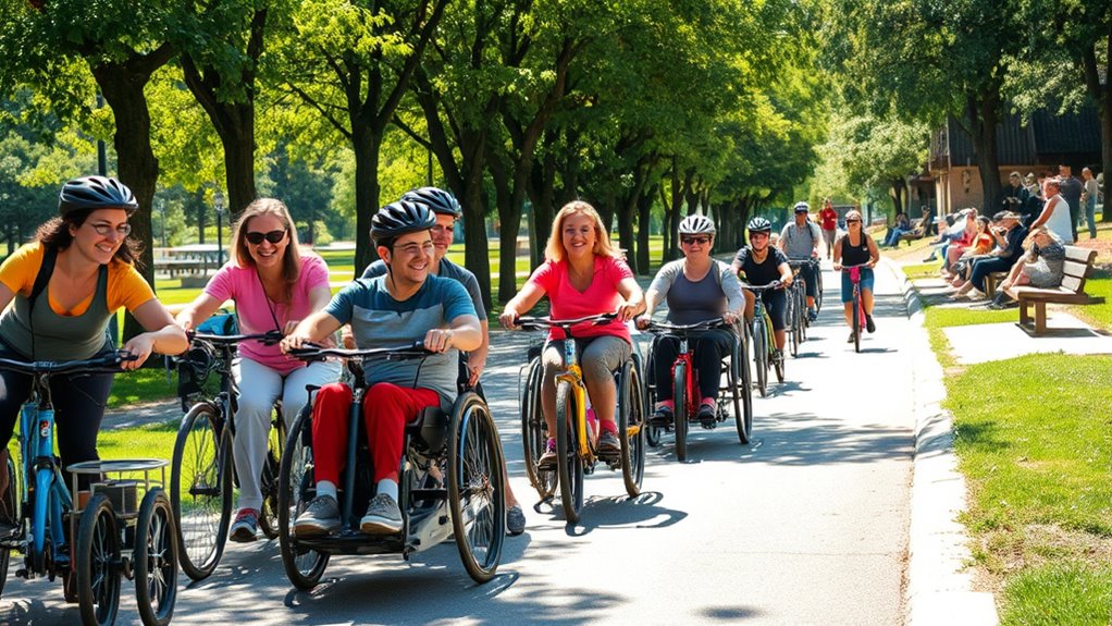 adaptive cycling community partnerships