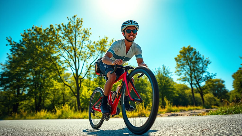 adaptive cyclists conquer challenging trail