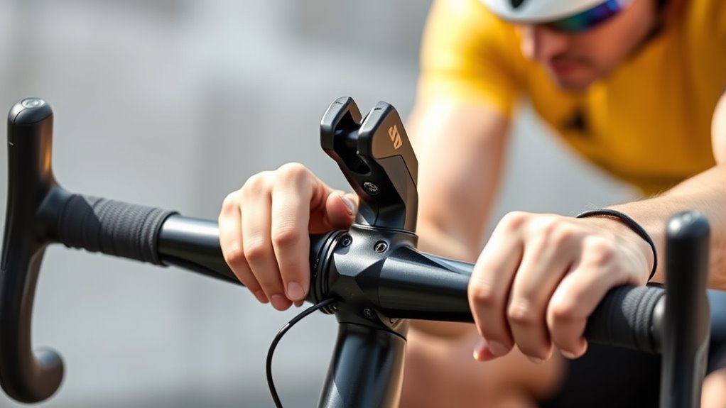 adjust handlebar angle comfort