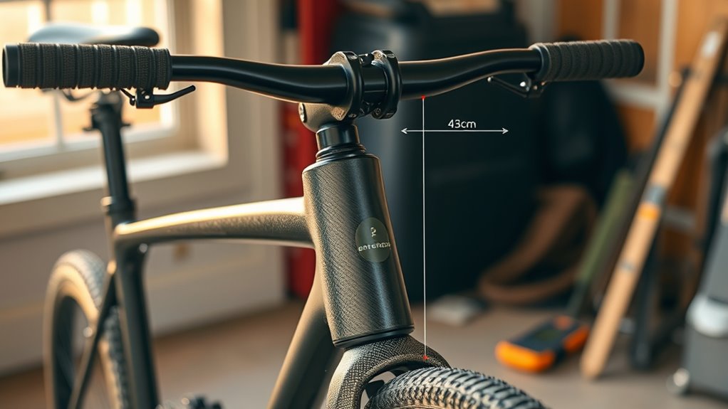 adjust stem saddle handlebar
