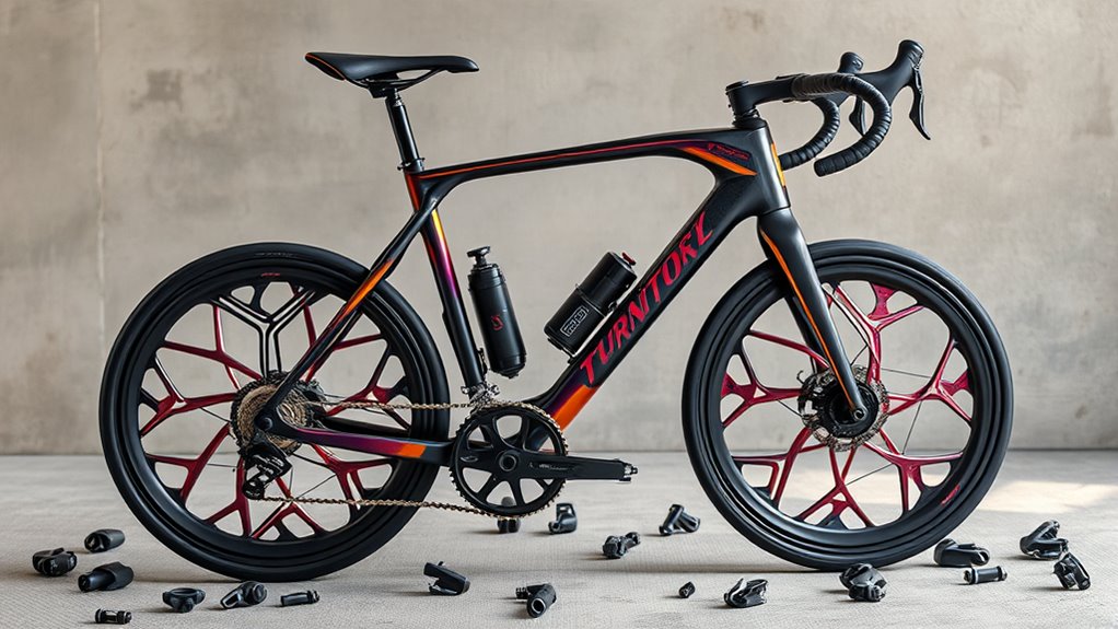advanced 3d printed bike components