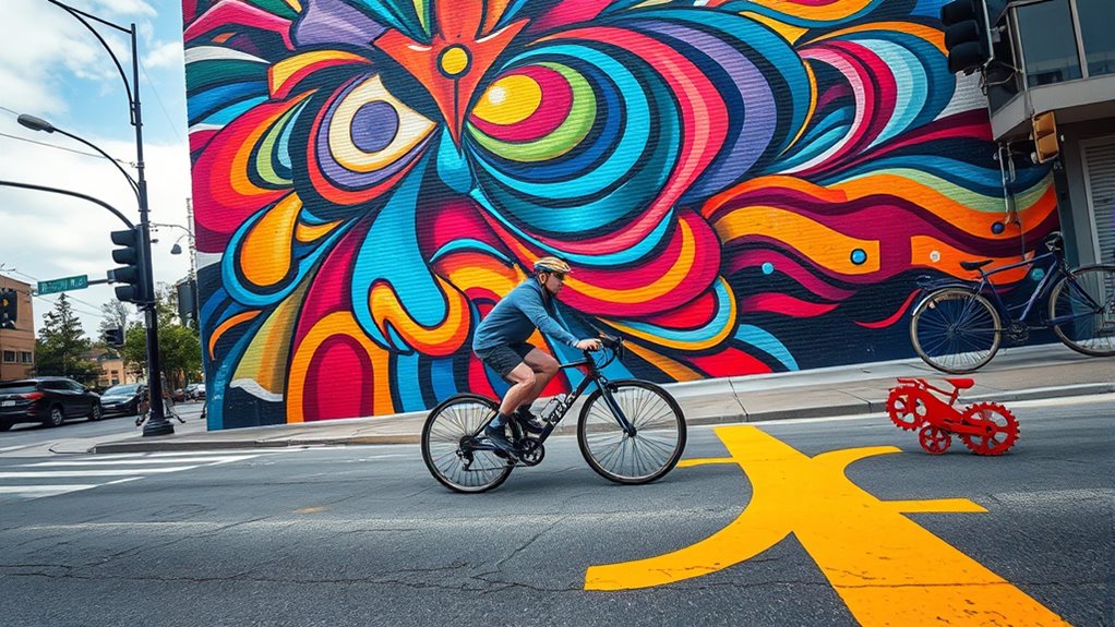 art driven cycling safety improvements