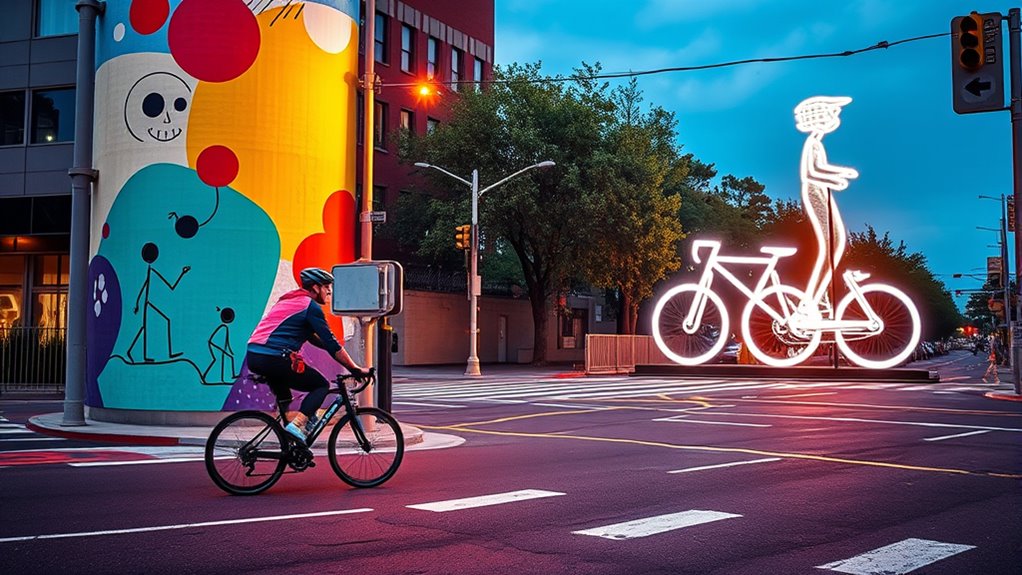 art improves road safety