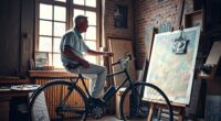 artists inspired by cycling