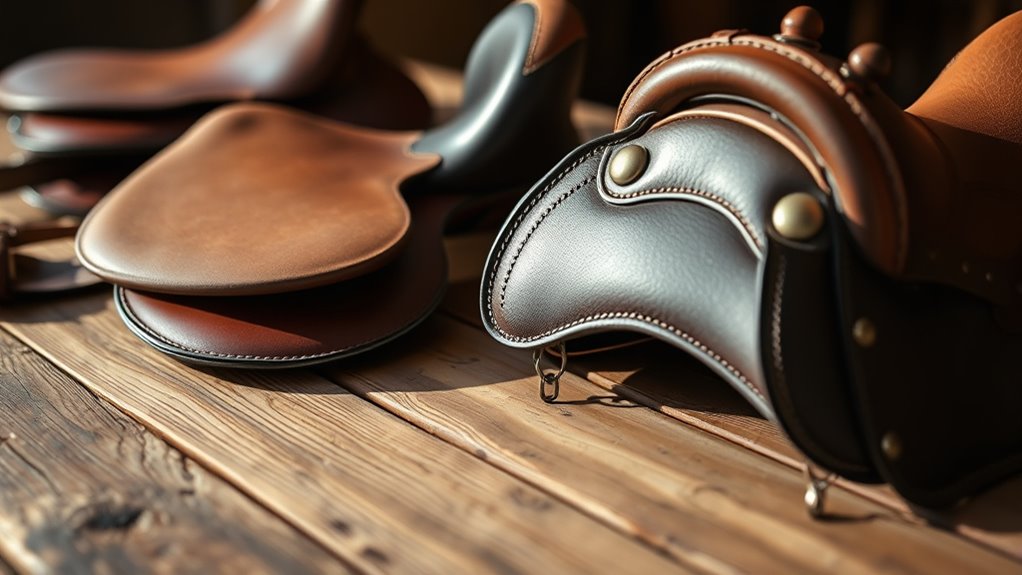 balanced durable lightweight saddle
