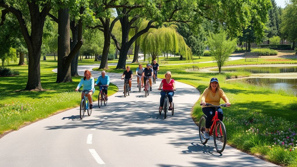 benefits of safe cycling infrastructure