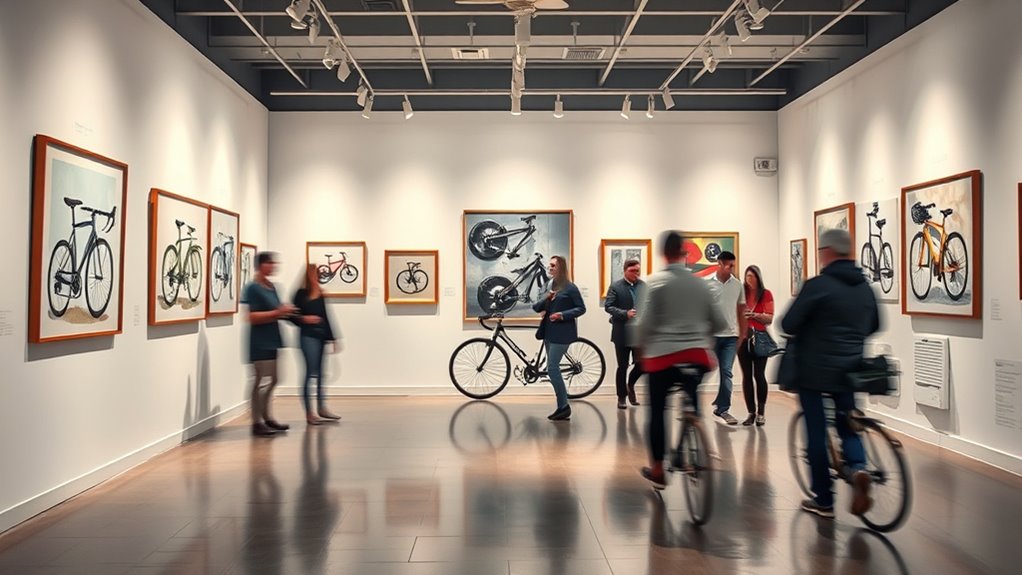 bicycle design evolution through art